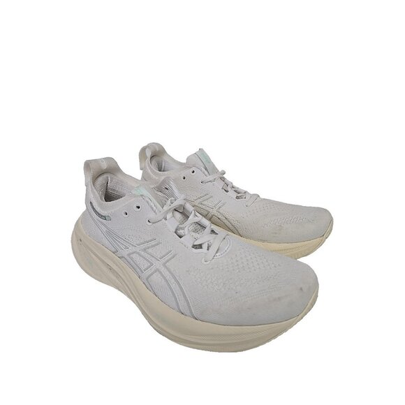 Asics Women's 1012B601 Gel - Nimbus 26 Running Shoe White Size 7M - Picture 1 of 7